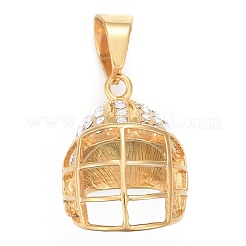 304 Stainless Steel Pendants&nbsp;STAS-K214-39G