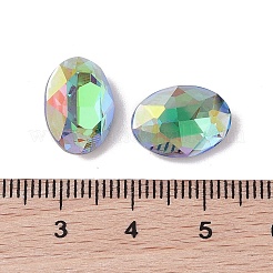 Glass Rhinestone Cabochons&nbsp;RGLA-L029-02B-SPLA