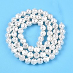 Transparent Spray Painted Glass Beads Strands&nbsp;GLAA-N001-27