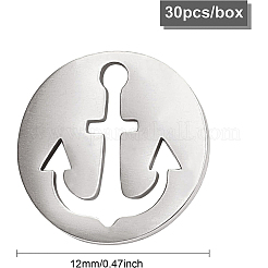 30Pcs 304 Stainless Steel Charms&nbsp;STAS-BC0002-97
