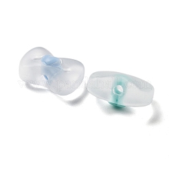Frosted Transparent Acrylic Beads&nbsp;OACR-A032-20