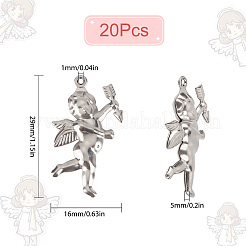 316 Surgical Stainless Steel Pendants&nbsp;STAS-SC0004-78