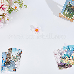 PVC写真撮影の背景ディスプレイボード  卓上製品の写真撮影や工作用  長方形  ホワイト  900x400x0.8mm&nbsp;AJEW-WH20007-35B