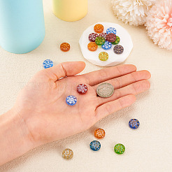 20Pcs Transparent Handmade Lampwork Beads&nbsp;LAMP-TA0001-36