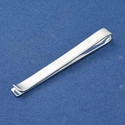 925 Sterling Silver Tie Clips for Men&nbsp;STER-NH0001-74S