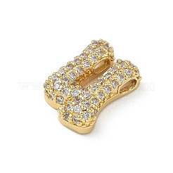 Brass Micro Pave Cubic Zirconia Pendants&nbsp;KK-A300-02G-U