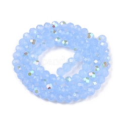 Electroplate Glass Beads Strands&nbsp;LS-EGLA-A044-J6mm-L03