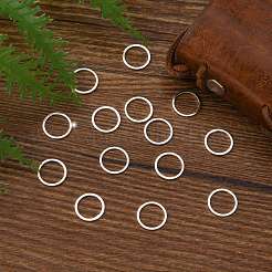 真鍮製フレームコネクター  カドミウムフリー＆鉛フリー  銀  10x0.7~1mm&nbsp;EC18710MM-S