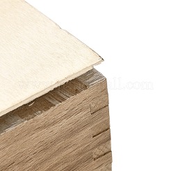 40クロムスタンプ  木製ボックス付き  文字a〜zおよび番号0~9  パパイヤホイップ  62x10x10mm&nbsp;AJEW-XCP0003-22