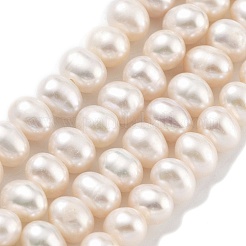Natural Cultured Freshwater Pearl Beads Strands&nbsp;PEAR-C003-26