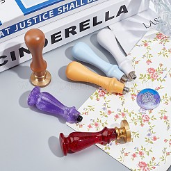 Wood Handle with Plaster Gluesheath&nbsp;DIY-WH0221-12B