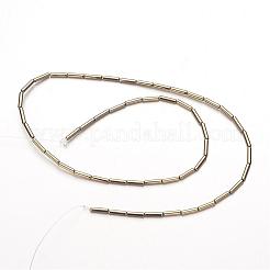 Electroplate Non-magnetic Synthetic Hematite Bead Strands&nbsp;G-F300-37B-06