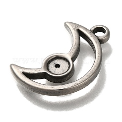 304 Stainless Steel Pendant Rhinestone Settings&nbsp;STAS-H223-01AS-03