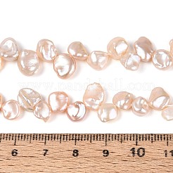 Natural Baroque Keshi Pearl Beads Strands&nbsp;PEAR-S022-03C