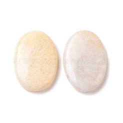 Mixed White Jade & Topaz Jade Massage Stone&nbsp;G-G864-05B