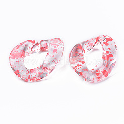 Transparent Acrylic Linking Rings&nbsp;OACR-N009-014A-02