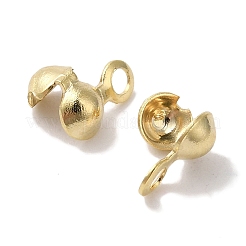 Brass Bead Tips&nbsp;KK-K383-06B-G