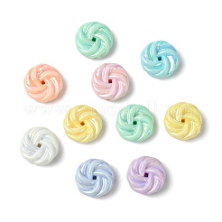 160Pcs 8 Colors Opaque Acrylic Beads&nbsp;PACR-CJ0001-44