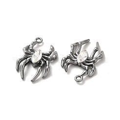 Glass Spider Pendant&nbsp;PALLOY-K001-067B-03