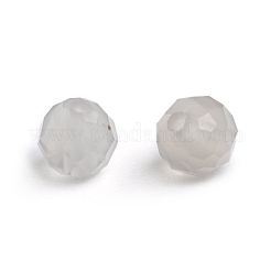 天然ブラジル瑪瑙ビーズ  多面カット  ラウンド  3.5mm  穴：0.7mm&nbsp;G-I274-12B