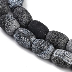 Natural Weathered Agate Beads Strands&nbsp;G-NH0047-B09-02