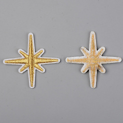 Computerized Embroidery Cloth Iron on/Sew on Patches&nbsp;DIY-S040-023B