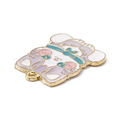 Alloy Enamel Pendants&nbsp;ENAM-M049-02G-B