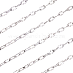 10M Tarnish Resistant 304 Stainless Steel Cable Chains&nbsp;CHS-BBC0001-18