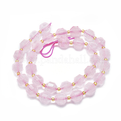Natural Rose Quartz Beads Strands&nbsp;G-K303-A03-10mm