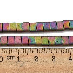 Electroplated Non-magnetic Synthetic Hematite Beads Strands&nbsp;G-C106-B01-10B