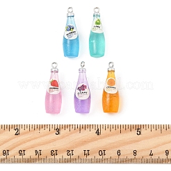 10Pcs 5 Styles Opaque Resin Pendants&nbsp;RESI-FS0001-91