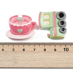 Opaque Resin Cabochons&nbsp;CRES-A060-07