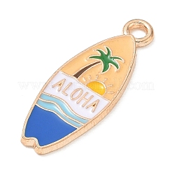 Alloy Enamel Pendants&nbsp;AL-CBA67E2-02KGC-02