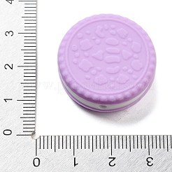 Cookie Food Grade Eco-Friendly Silicone Focal Beads&nbsp;SIL-C007-03E