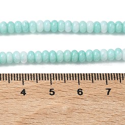 Ombre Effect Dyed Glass Beads Strands&nbsp;GLAA-C043-01J