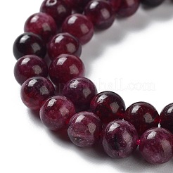 Dyed Natural Malaysia Jade Beads Strands&nbsp;G-G021-01A-04