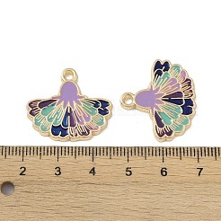 メッキ合金エナメルチャームラック  カドミウムフリー＆ニッケルフリー＆鉛フリー  ファンチャーム  カラフル  22x25x2mm  穴：2mm&nbsp;FIND-I038-07F