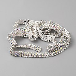 3 Yards Glass Rhinestone Trimming&nbsp;DIY-WH0671-320A