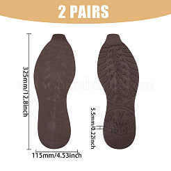 Anti Skid Rubber Shoes Bottom Heel Sole&nbsp;FIND-WH0179-016A-03