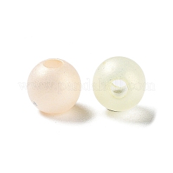 透明なアクリルビーズ  模造ゼリー  ラウンド  ミックスカラー  6x5mm  穴：1.5mm  約4500個/500g&nbsp;OACR-Z013-03A