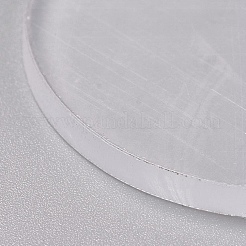 Transparent Blank Acrylic Pendants&nbsp;TACR-WH0002-09A