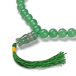 Natural Malaysia Jade Beads Stretch Bracelets&nbsp;BJEW-A025-01I
