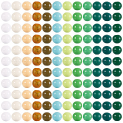 180Pcs 12 Styles Wood European Beads&nbsp;WOOD-TA0002-78