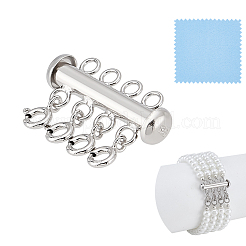1Pc 925 Sterling Silver Slide Lock Clasps&nbsp;FIND-PH0028-51