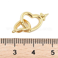 Brass Spring Gate Rings&nbsp;KK-P299-08G