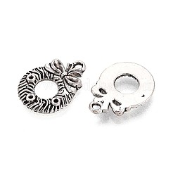 Tibetan Style Alloy Pendants&nbsp;TIBEP-T053-01AS