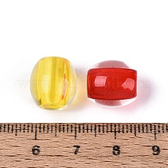 Transparent Acrylic European Beads&nbsp;OACR-Q200-11