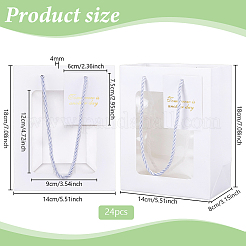 Rectangle Paper Gift Bags&nbsp;LS-ABAG-WH0040-57