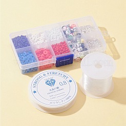 DIY Independence Day Bracelet Necklace Making Kits&nbsp;DIY-FS0004-51