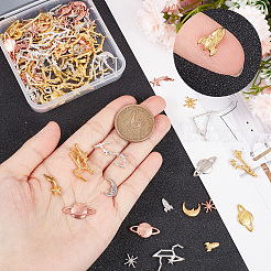 17 Style Alloy Cabochons&nbsp;MRMJ-GF0001-34